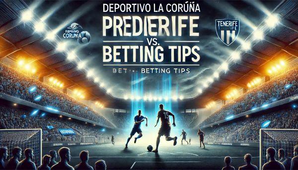 Deportivo La Coruña vs. Tenerife: Prediction, Betting Tips