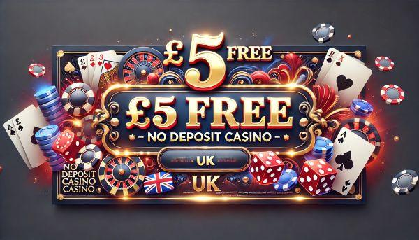 £5 Free No Deposit Casino UK
