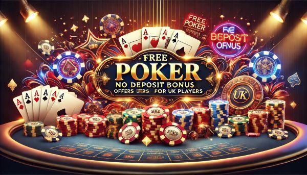 Free Poker No Deposit Bonus Offers for UK Players