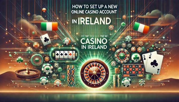 How To Set Up a New Online Casino Account in Ireland