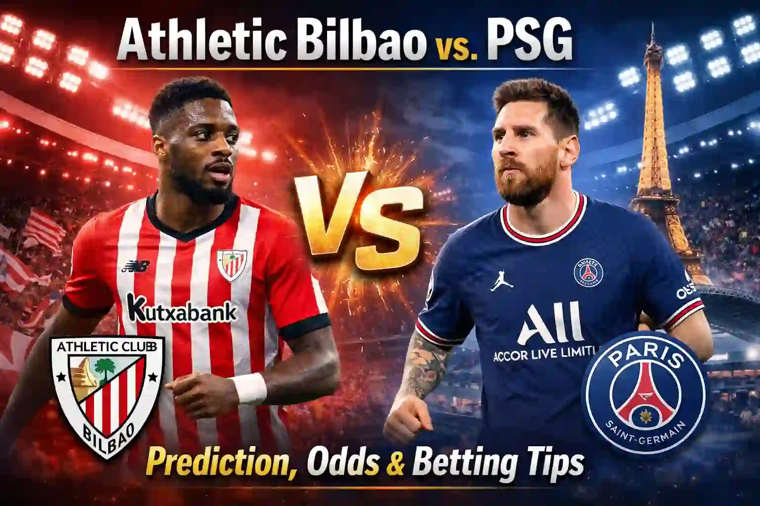 Athletic Bilbao vs. PSG Prediction, Odds & Betting Tips