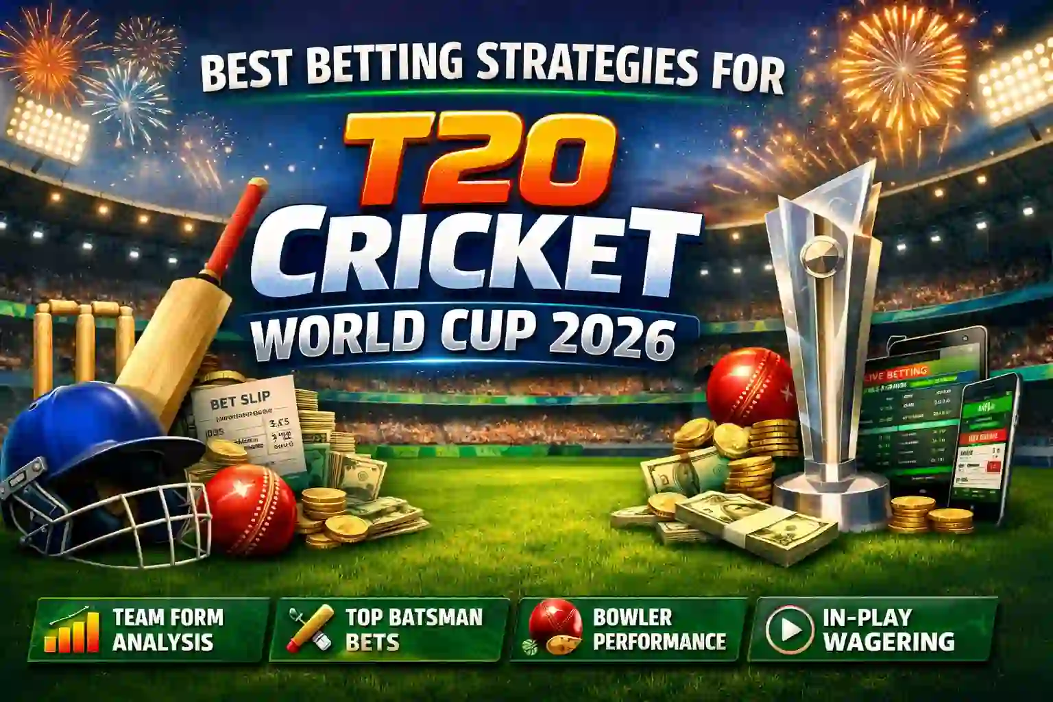 Best Betting Strategies for T20 Cricket World Cup 2026
