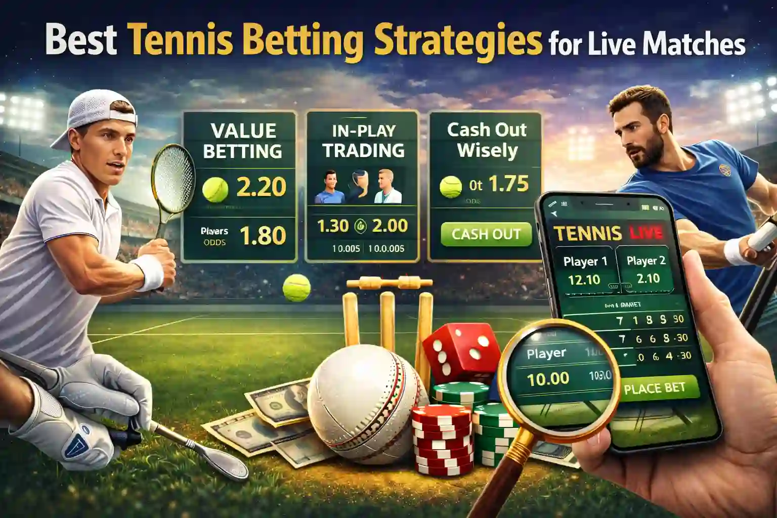 Best Tennis Betting Strategies for Live Matches