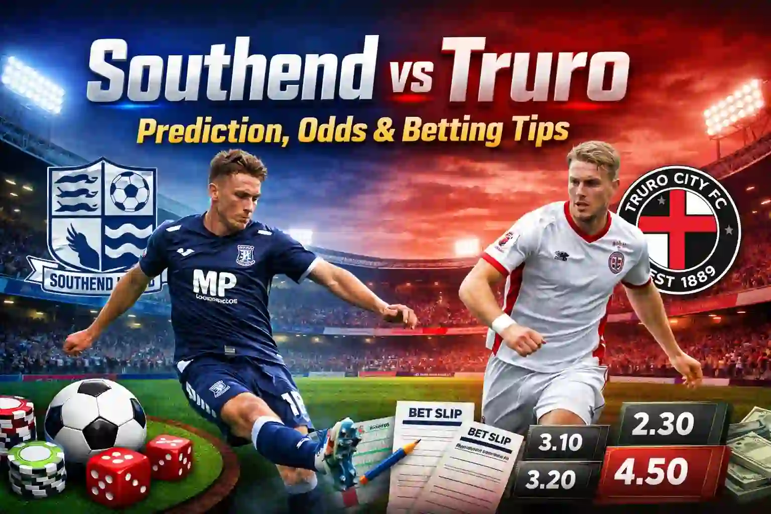 Southend vs Truro Prediction, Odds & Betting Tips
