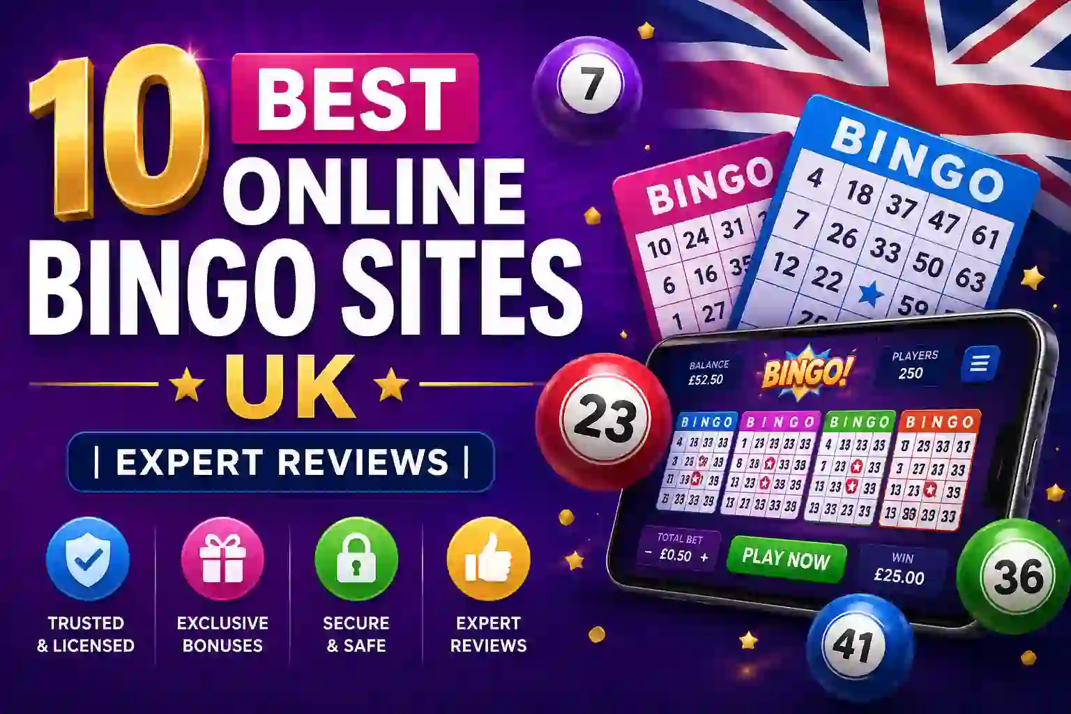 10 Best Online Bingo Sites UK | Expert Reviews