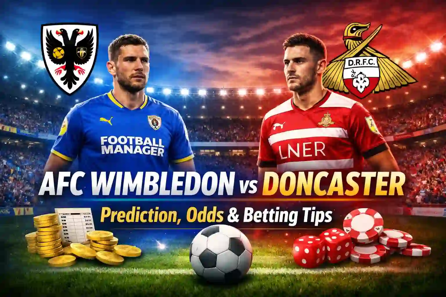 AFC Wimbledon vs Doncaster Prediction, Odds & Betting Tips