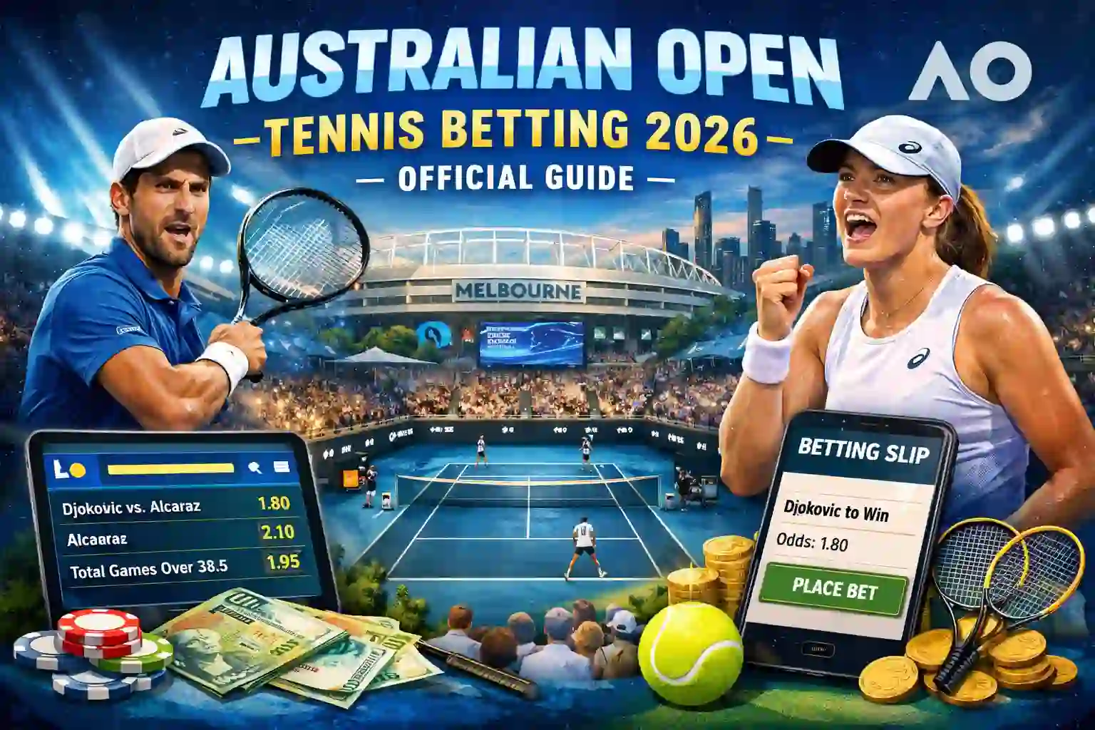 Australian Open Tennis Betting 2026 - Official Guide