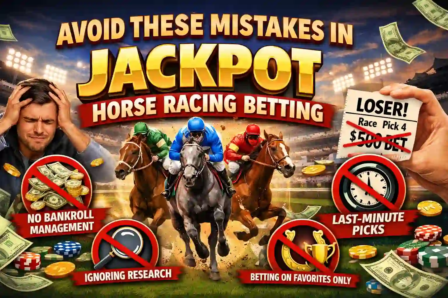 Avoid These Mistakes in Jackpot Horse Racing Betting