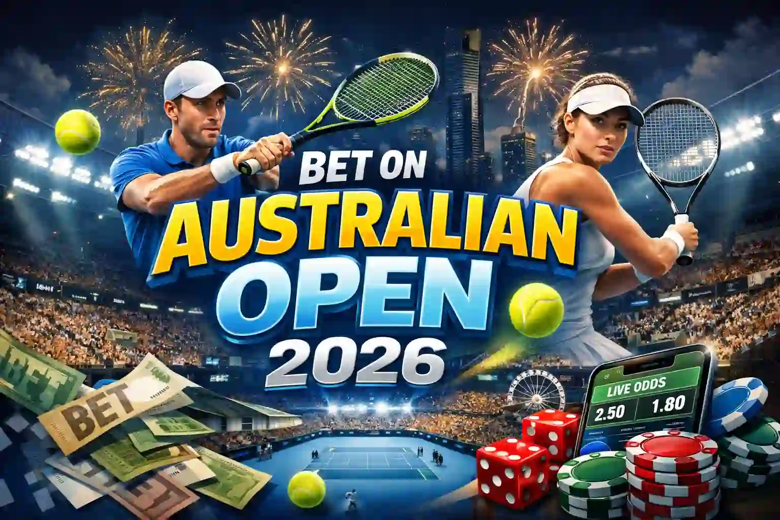 Bet on Australian Open 2026