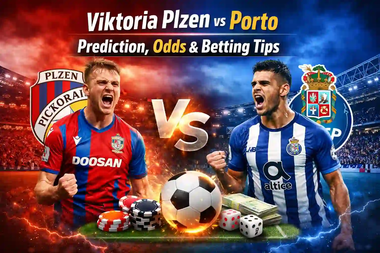 Viktoria Plzen vs Porto prediction, Odds & Betting Tips