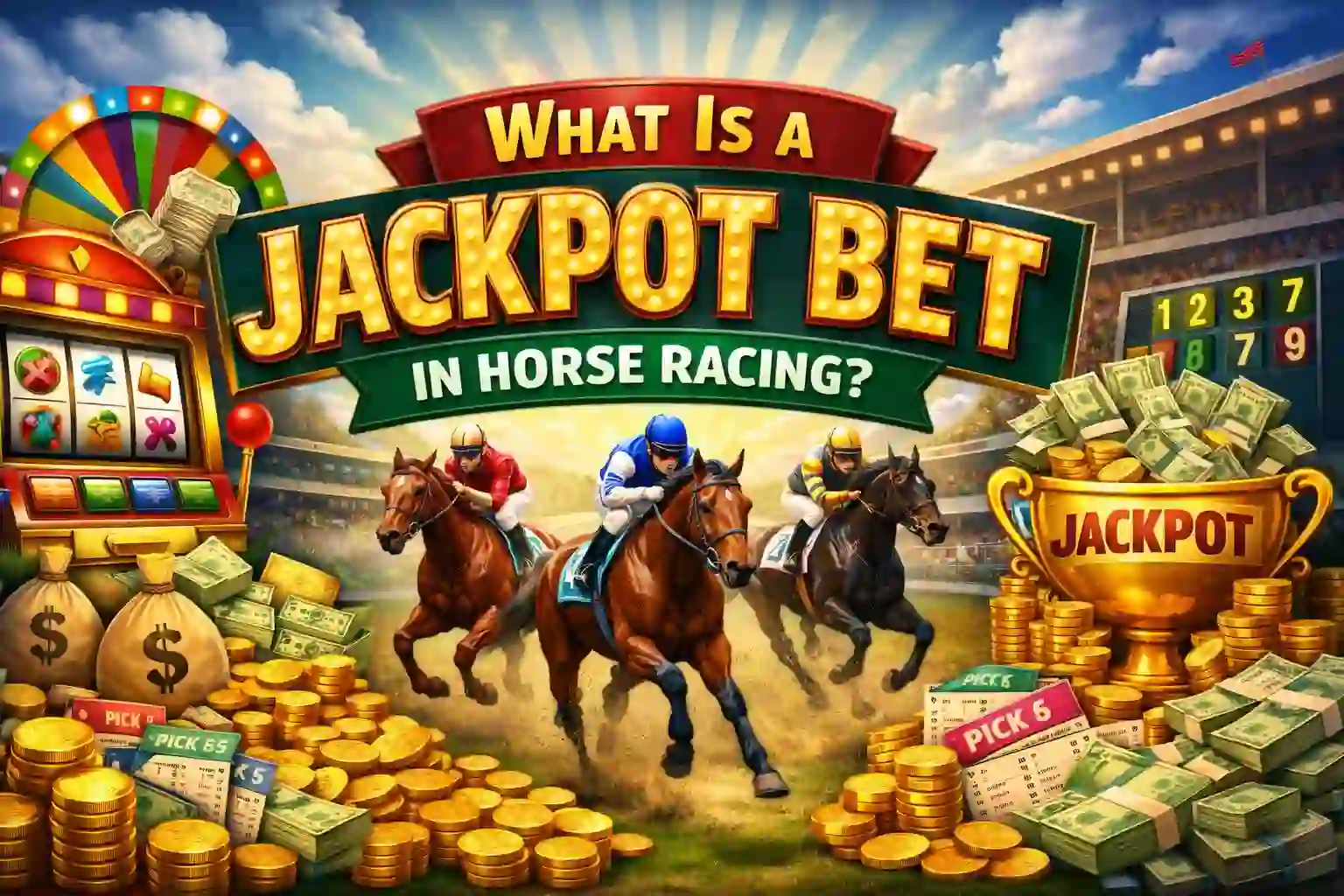 What Is a Jackpot Bet in Horse Racing?