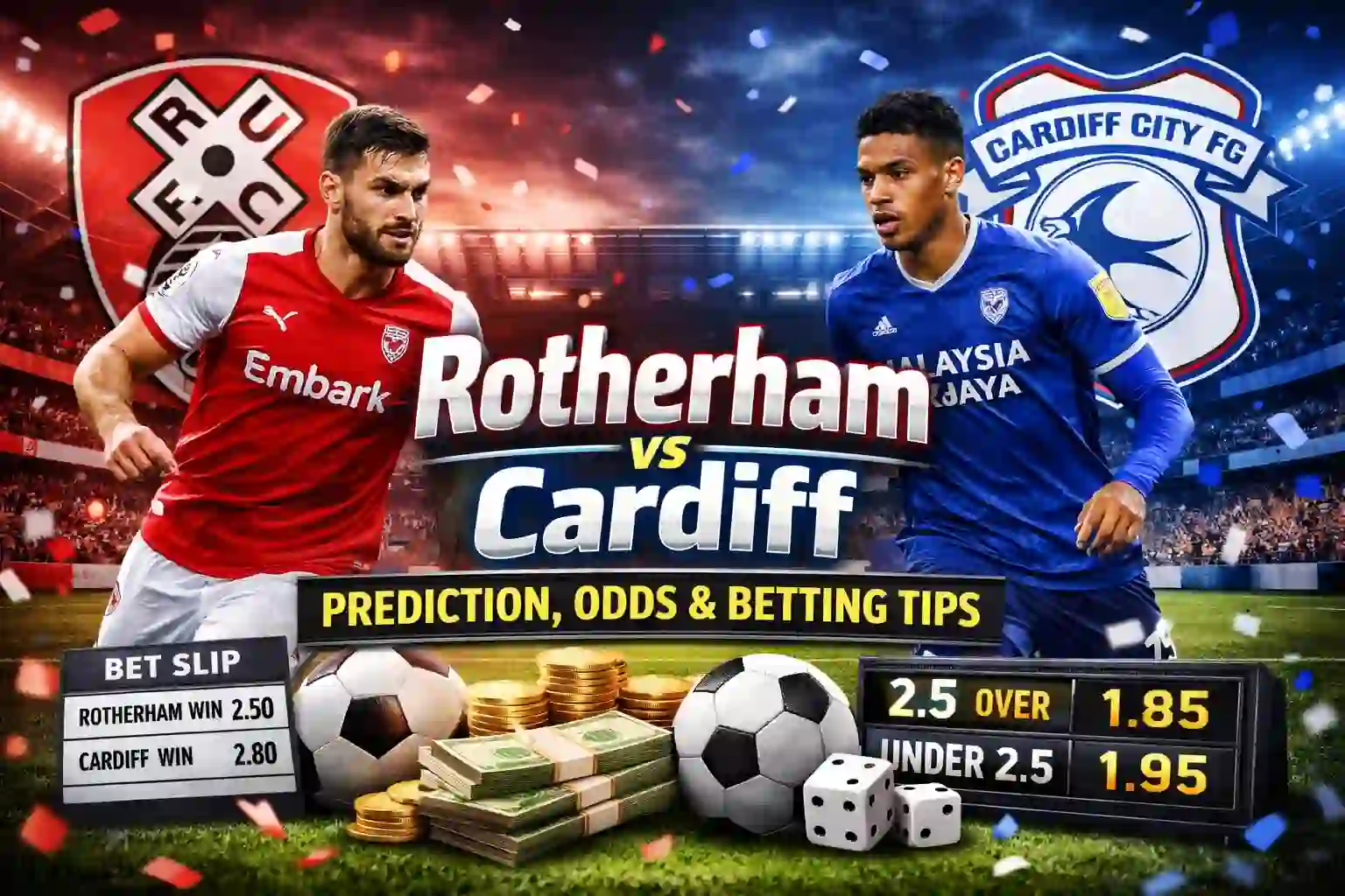 Rotherham vs Cardiff Prediction, Odds & Betting Tips