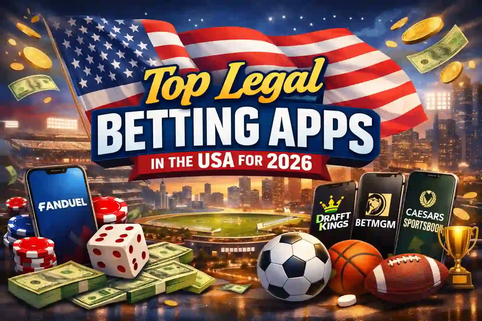 Top Legal Betting Apps in the USA for 2026
