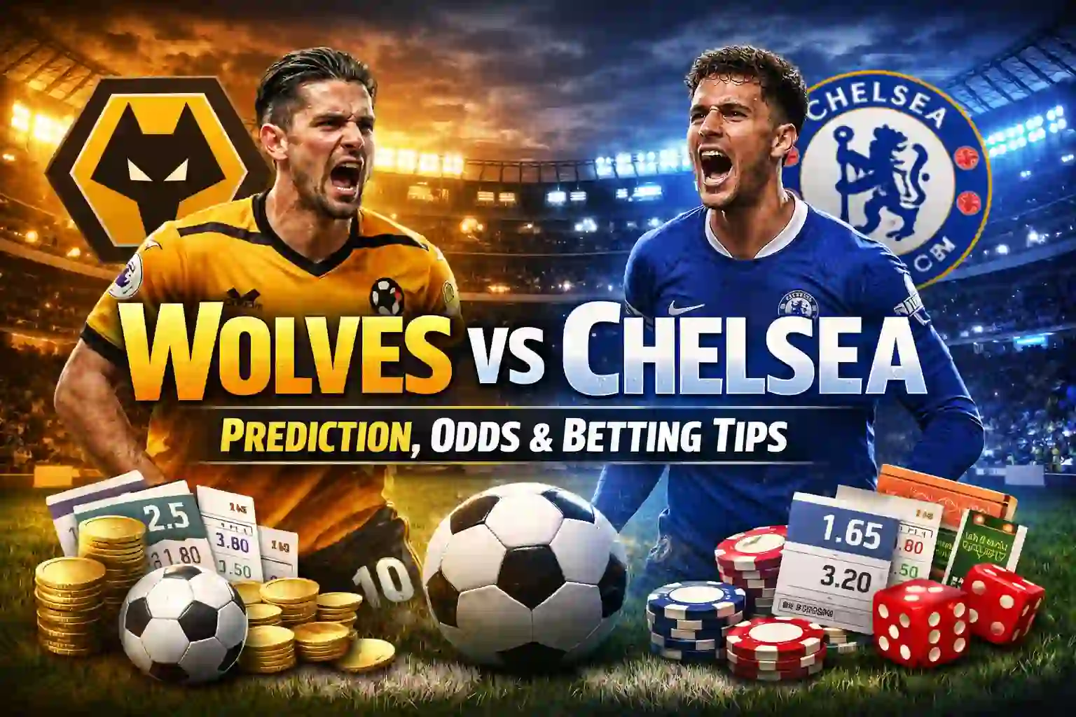 Wolves vs Chelsea Prediction, Odds and Betting Tips