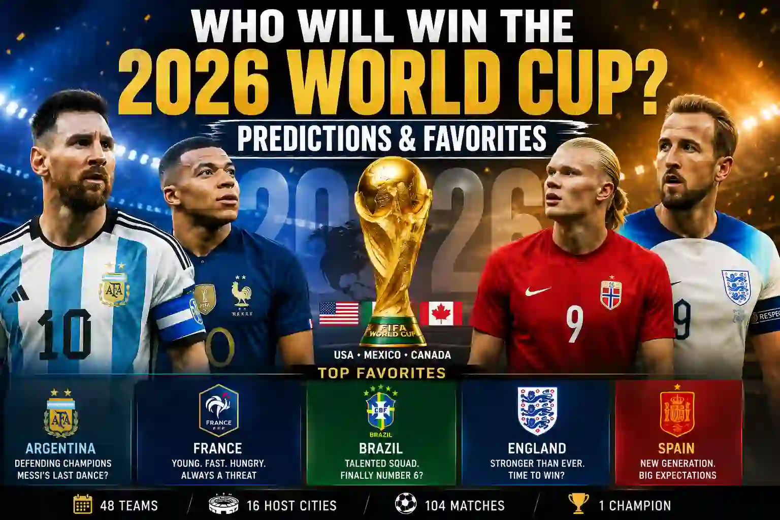 Who Will Win the 2026 World Cup? Predictions & Favorites