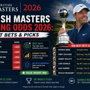 British Masters Betting Odds 2026: Best Bets & Picks