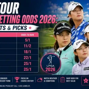LPGA Tour Winner Betting Odds 2026: Best Bets & Picks