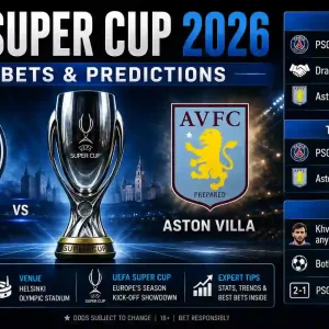 UEFA Super Cup Betting Odds 2026: Best Bets & Predictions