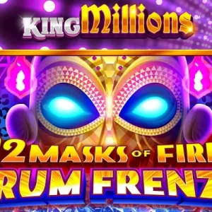 12 Masks of Fire Drum Frenzy King Millions Slot Review