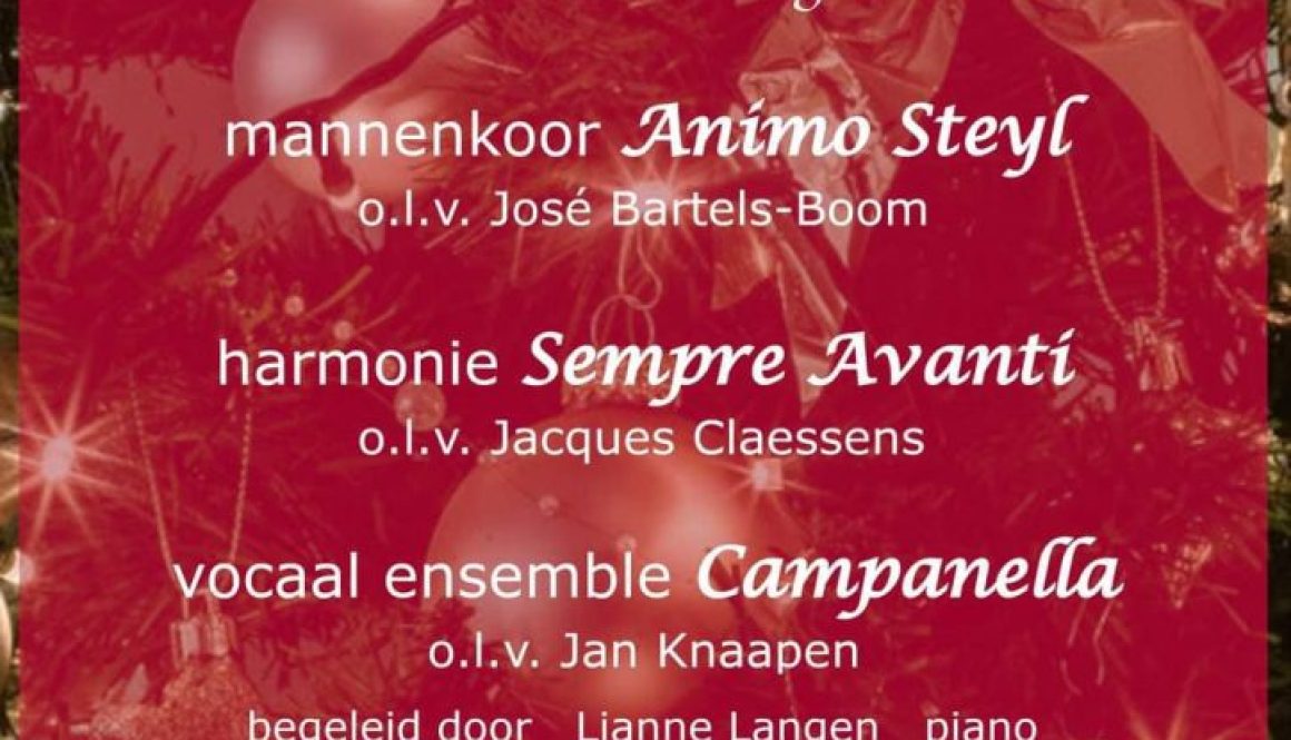 Kerstconcert 2023 Tegelen