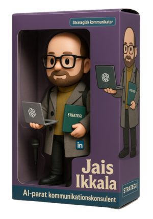 Jais Ikkala. Ai-parat kommunikationskonsulent