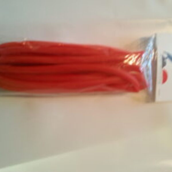 Gummislange rød 5 meter
