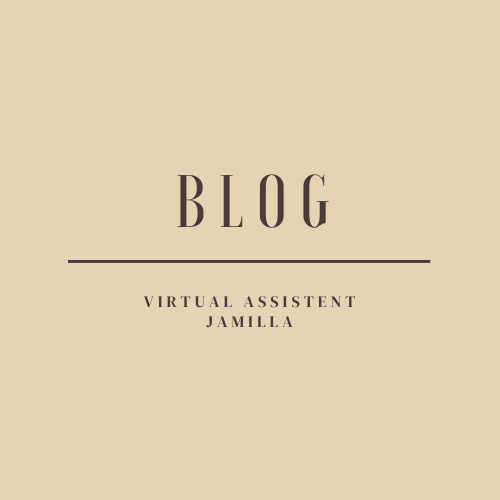 Virtual Assistent Jamilla Blog logo