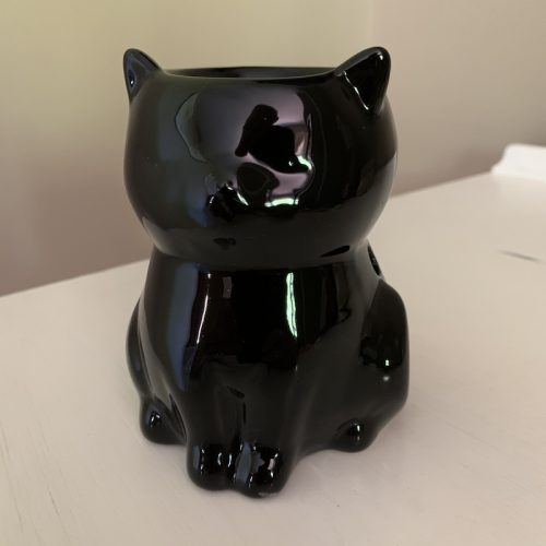 Black cat wax melter oil burner