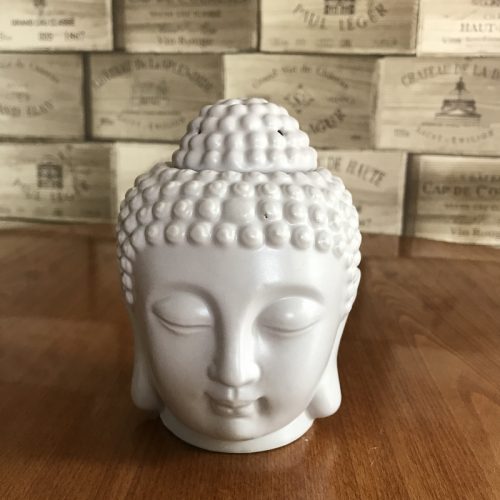 Grey Buddha Head Wax Melter