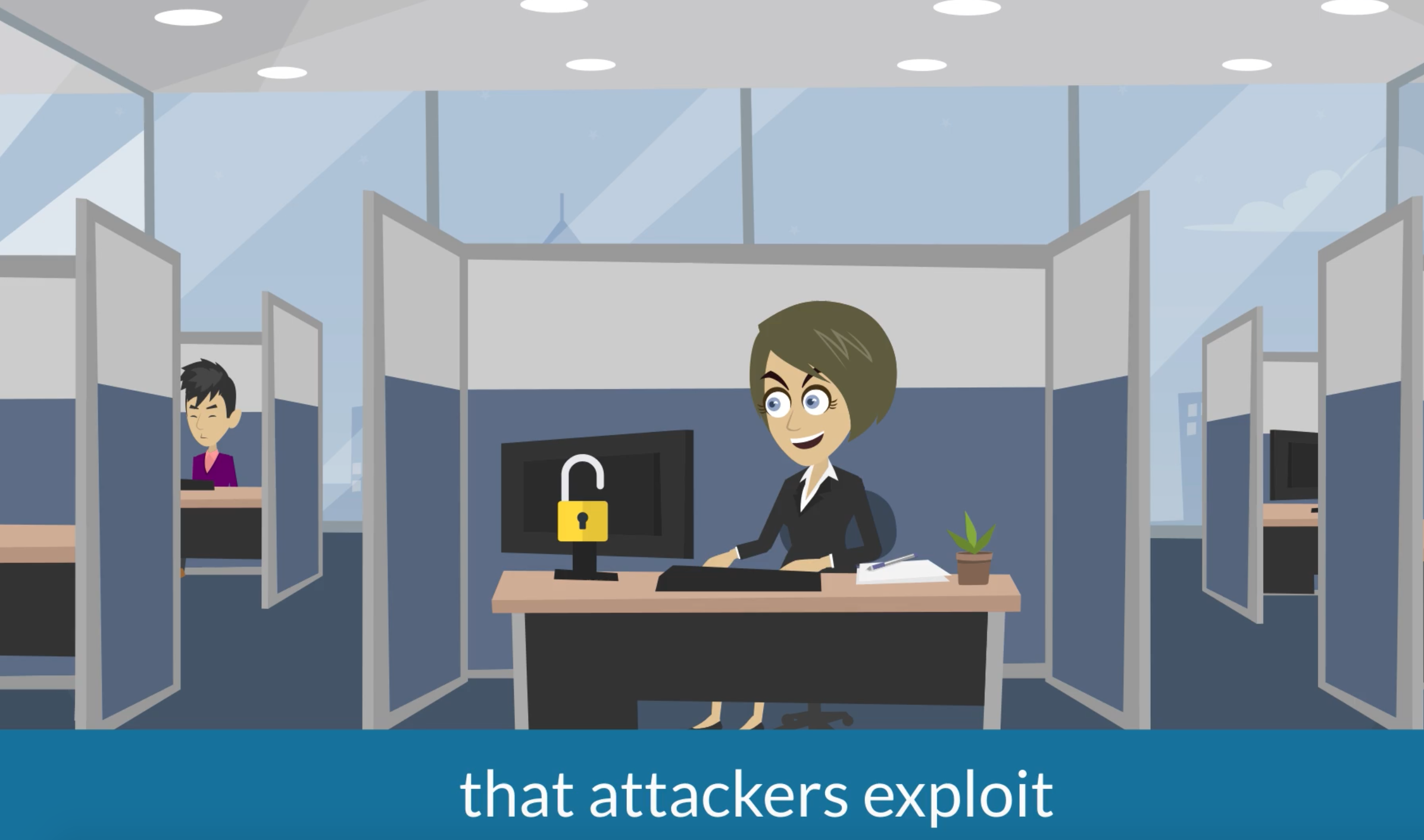Attackers exploit human vulnerabilities