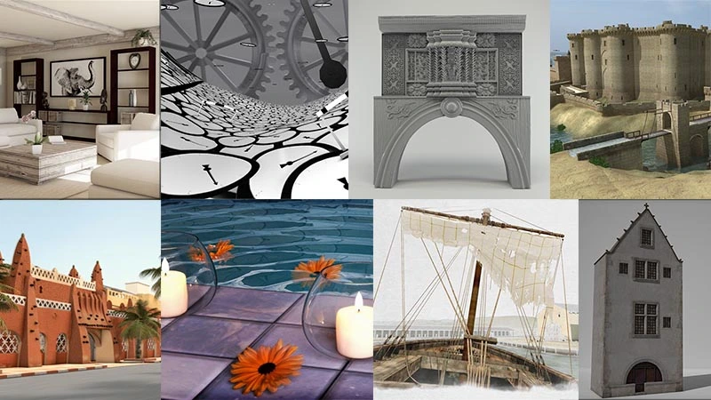 Portfolio d'image de synthèse d'infographie, animation, projets de réalité virtuelle et augmentée d'Audrey Janvier