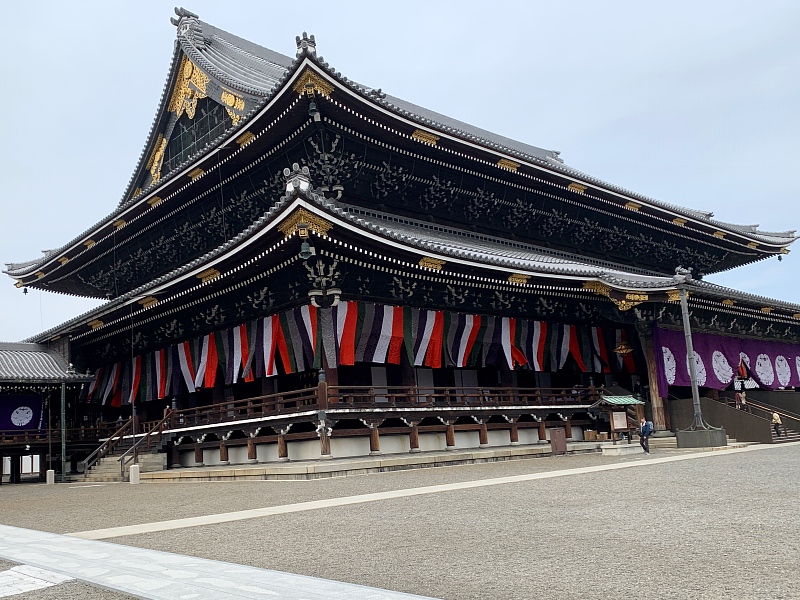 Kyoto - Besøg Toji, Higashi Honganji, Sanjusangendo og Ginkakuji