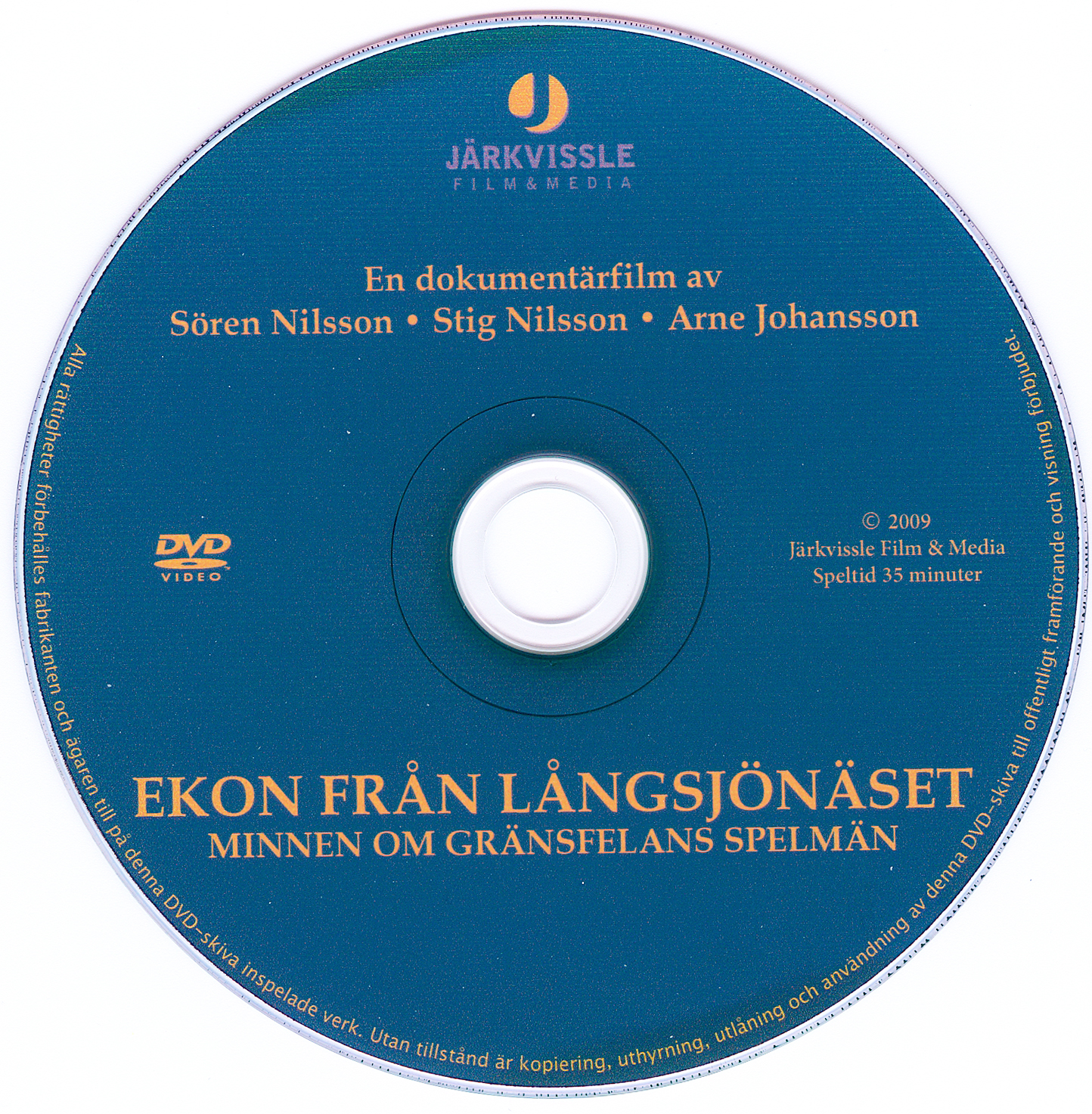 DVD-skivans etikett