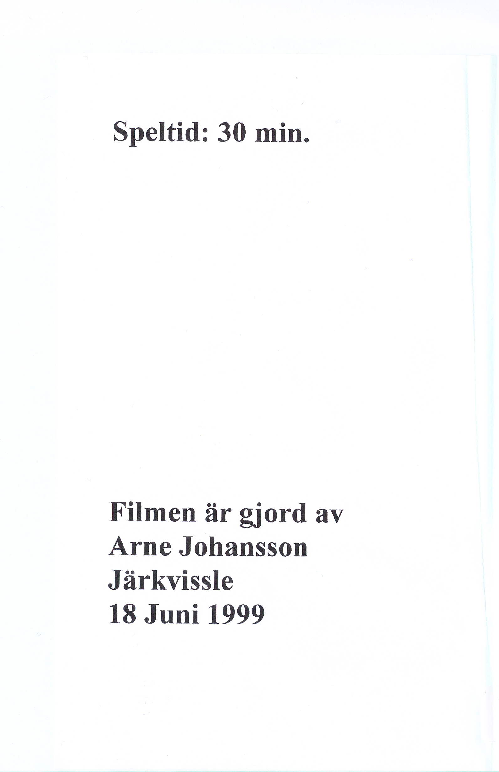 VHS-boxens baksida