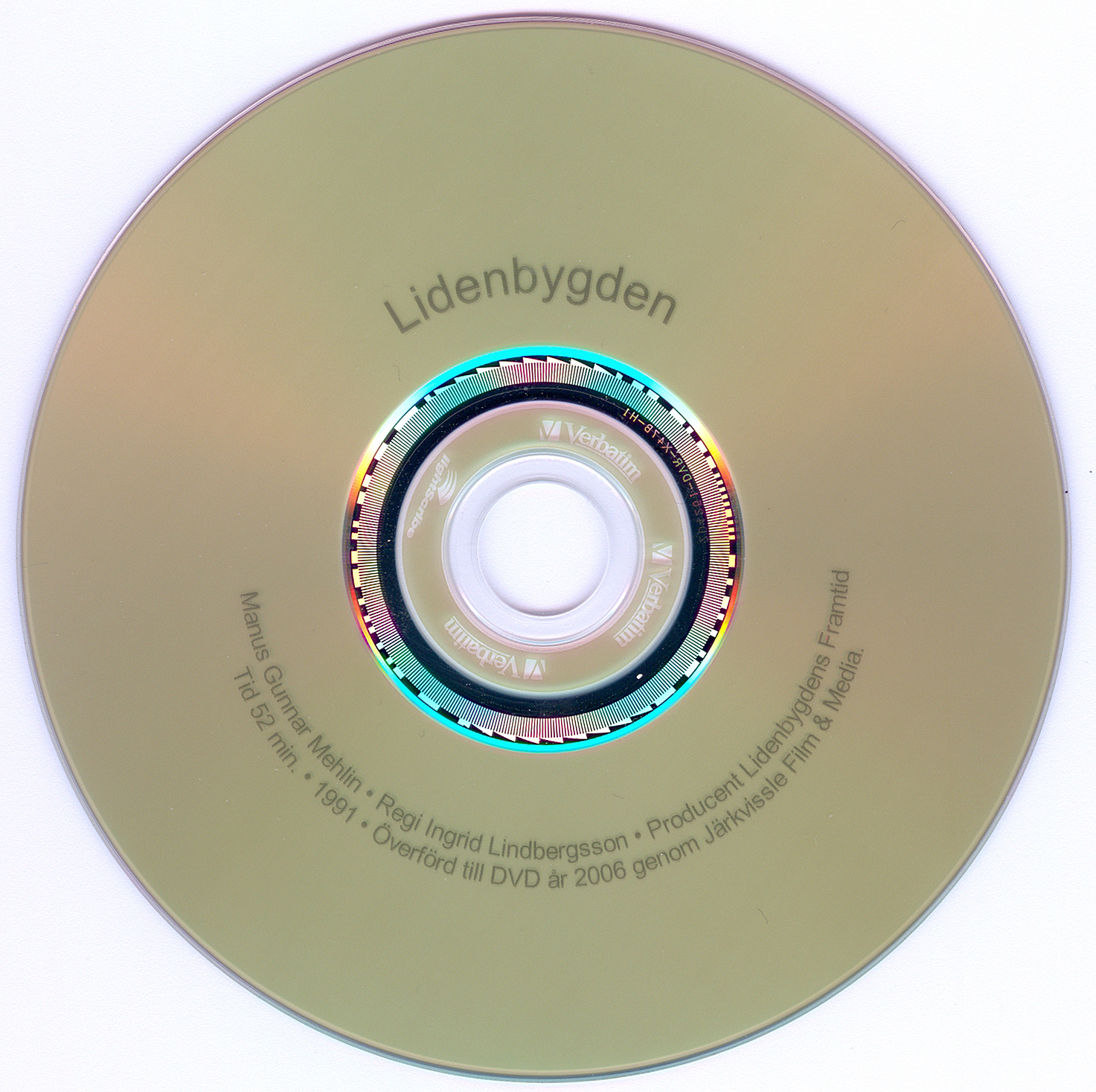 CD-skivans etikett
