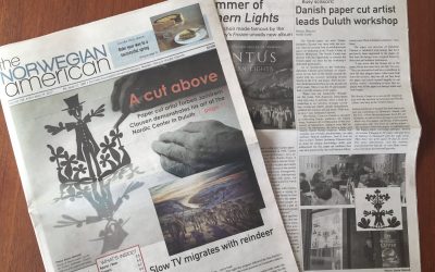 Article in The Norwegian American