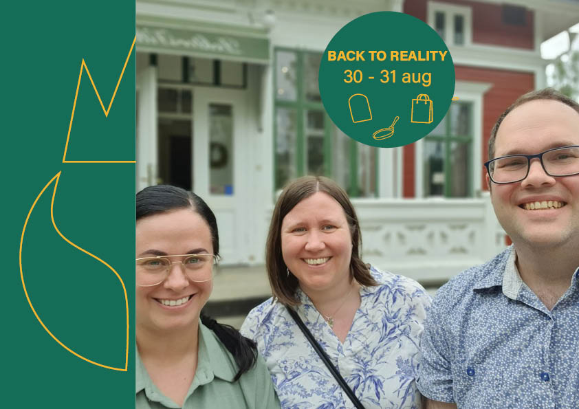 🎉 Back to Reality, 30 – 31 aug 🎉