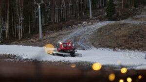 Pistmaskin i Järvsöbacken