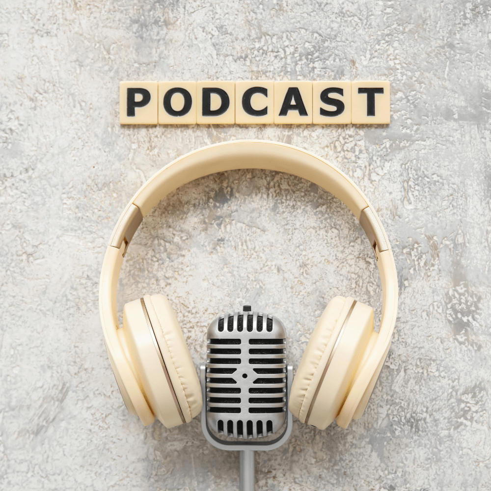Podcast Anfänger Kopfhörer und Mikrofon
