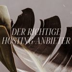 Der richtige Hostinganbieter, Hintergrund Pflanzenblatt
