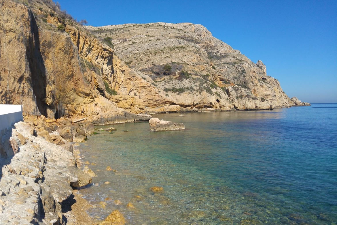 Spiaggia Cala del Tango a Javea