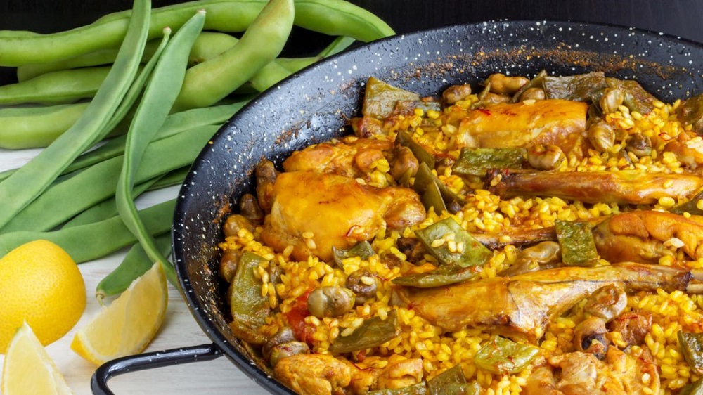 Valencian paella recipe