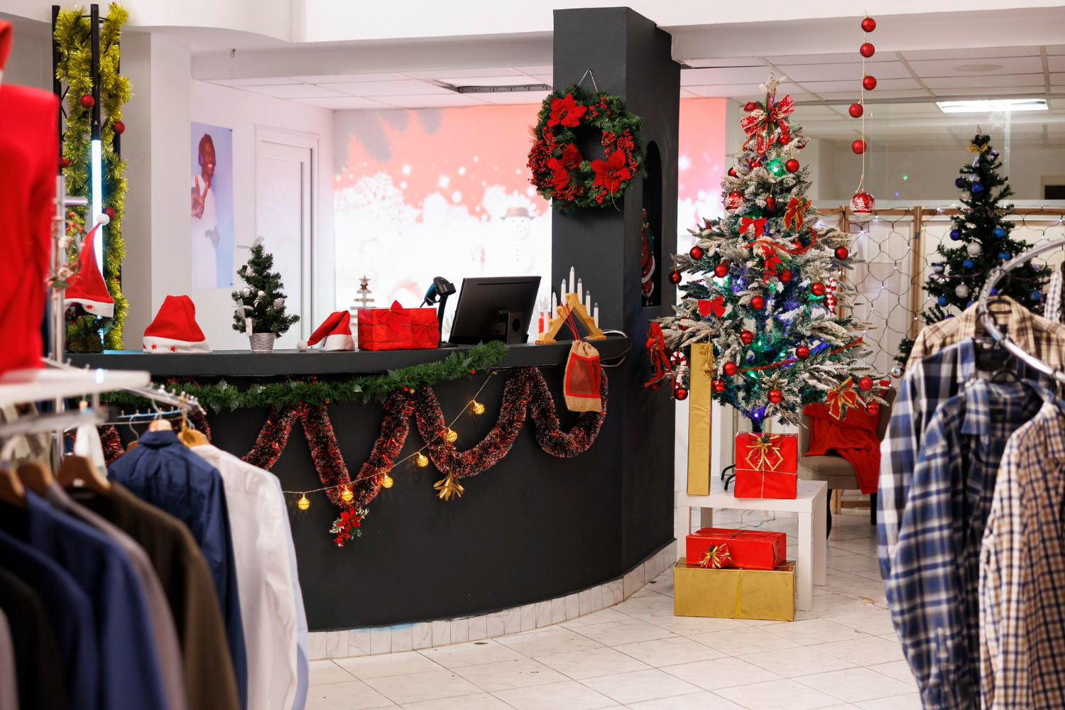 Christmas shops