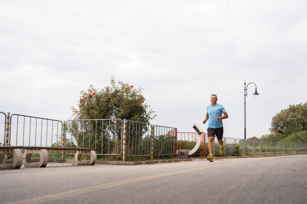 running