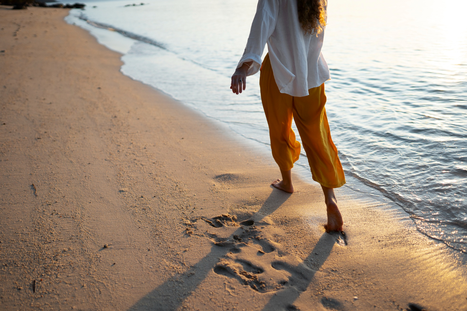Winter Beach Walk
