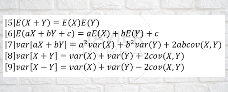 Valores esperados de varias variables aleatorias