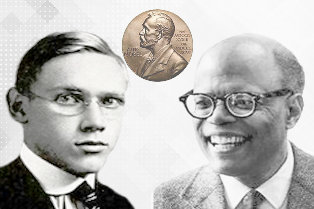 Arthur Lewis y Theodore Shultz ganadores del Premio Nobel de Economía en 1979