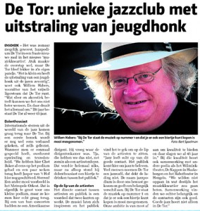 Artikel uit de Huis aan Huis krant