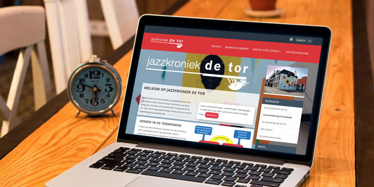 Nu on-line: jazzkroniekdetor.nl