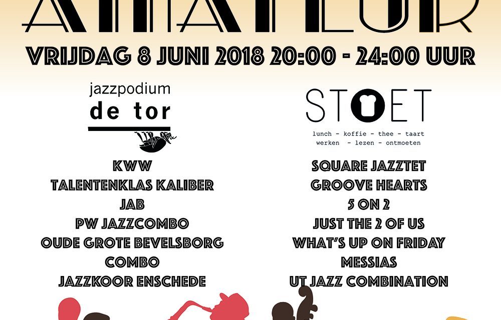 Vrijdag 8 juni: Dag van de Jazzamateur